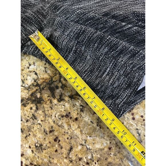 Lululemon Men Medium 9” Pace Breaker Unlined Jacquard Black White Running Shorts - Picture 6 of 15